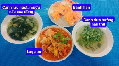 Thực đơn tuần 23(10/02/2025-24/02/2025)